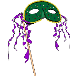 a carnival mask